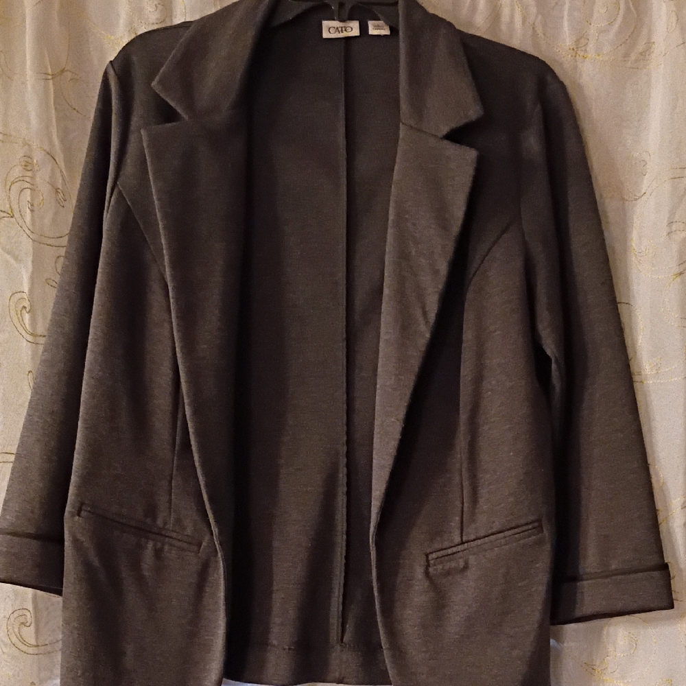 Cato Charcoal Blazer Jacket